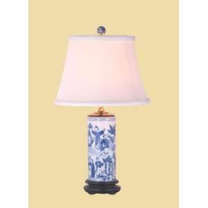  BLUE & WHITE VASE LAMP: Home Improvement