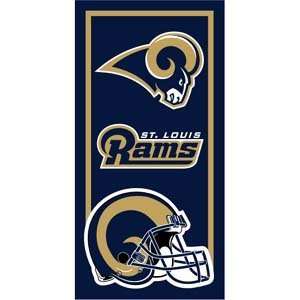    License Sport NFL Beach Towel   St Louis Rams: Everything Else
