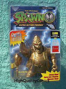CLOWN GOLD Special Action Figure,Spawn,McFARLANE,&comic  