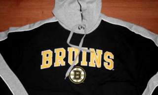 Boston Bruins Hoodie Large NHL Specialty Stitched Black  