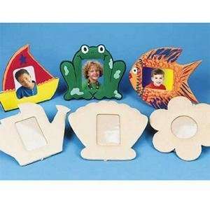  S&S Worldwide Paper Mache Nature Frames (Pack of 6) Arts 