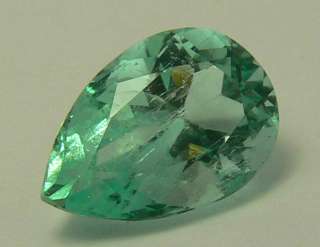 Loose Natural Colombian Emerald Pear Shape 2.69cts  