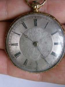 Antique Vacheron Geneve 18k Gold&enamel pocket watch c1890.Bulgarian 
