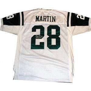 Curtis Martin New York Jets Autographed Jersey:  Sports 