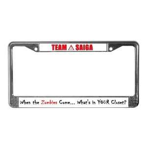  Team Saiga Saiga License Plate Frame by  