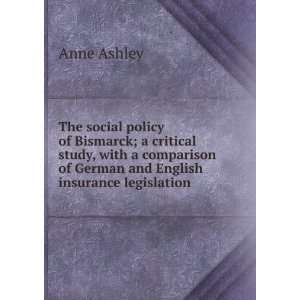   comparison of German and English insurance legislation Anne Ashley