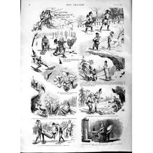  1891 Sketches Thrilling Adventures Tomkins Brigs