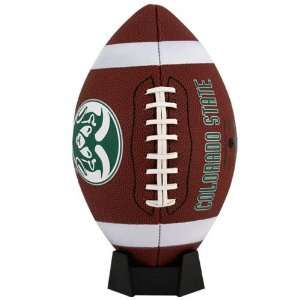   Colorado State Rams Full Size Game Time Football: Sports & Outdoors