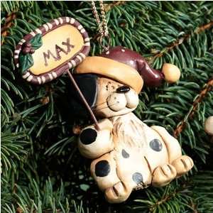  Dog Personalized Christmas Ornament: Home & Kitchen