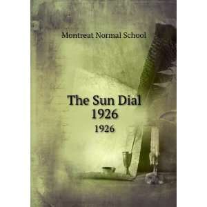  The Sun Dial. 1926 Montreat Normal School Books