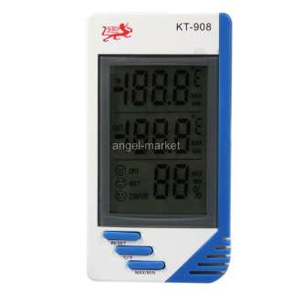 New LCD Digital Hygrometer & Thermometer Indoor/Outdoor  