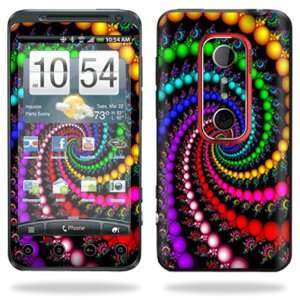  HTC Evo 3D 4G Cell Phone   Trippy Spiral Cell Phones & Accessories