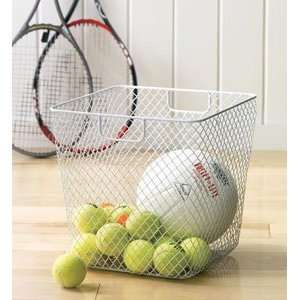  Net Storage Basket White: Home & Kitchen