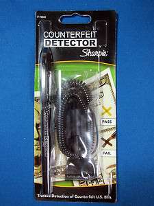 Sharpie Counterfeit Detector with Marker Holder 071641029248  