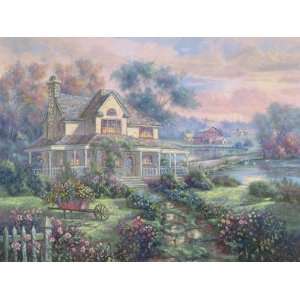    A Country Welcome   Carl Valente 16x12 CANVAS