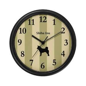  Shiba Inu Shiba Wall Clock by  