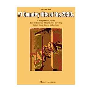  Hal Leonard #1 Country Hits Of The 2000s arranged for 