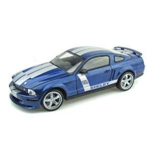  Shelby CS6 Ford Mustang 1/18 Blue w/ Silver Stripes Toys 