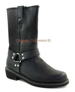   BOOT Womens Motorcycle Leather Biker Calf High Sexy Boots Shoes  