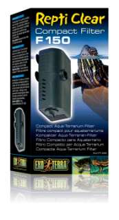 EXO TERRA REPTI CLEAR F150 COMPACT POWER TURTLE FILTER  