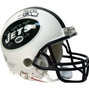 Jonathan Vilma New York Jets Autographed Mini Helmet:  