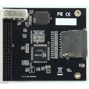   : 40 Pin Male IDE to SD SD Flash Memory MMC Card Adapter: Electronics