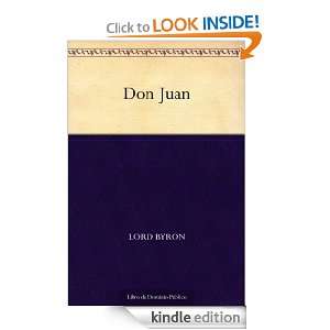 Don Juan (Spanish Edition) Lord Byron  Kindle Store