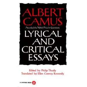   & CRITICAL ESSAYS VINT] [Paperback] Albert(Author) Camus Books