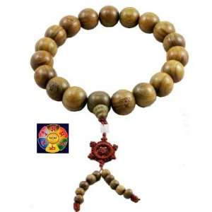   20 Mm Prayer Beads and a Copyrighted Tibetan Mantra Buddha Eye Magnet
