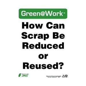 GW2035   How Can Scrap Be Reduced or Reused, 14 X 10, Recycled 