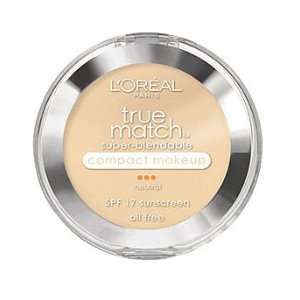 oreal Paris True Match Super blendable Compact Makeup, SPF 17, Soft 