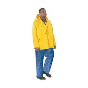   OnGuard Pvc/coated Yellow Sml Protex Rainwear Coat