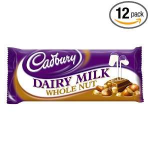 Cadbury Whole Nut, 1.73 Ounce Bars (Pack Grocery & Gourmet Food