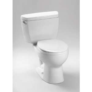   #01 Eco Drake Close Coupled Round Toilet in Cotton: Home Improvement