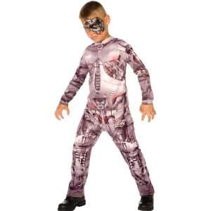  Lets Party By Time AD Inc. Cyborg Child Costume / Gray 