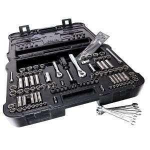CRAFTSMAN 117 Piece Mechanics Tool Set   Model 9 34117 Includes 1/4 