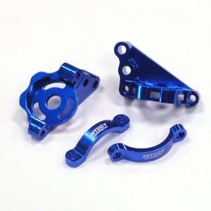    Front / Rear Lower Coil Spring Mount, Blue: CR01: Toys & Games