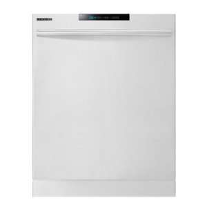    Samsung DMT800RHW Fully Integrated Dishwasher   White: Appliances