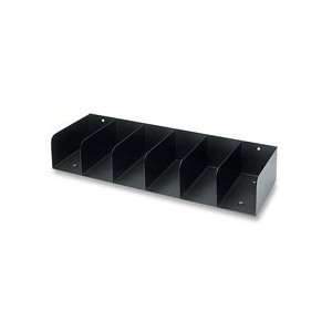 Black   Sold as 1 EA   Use this six pocket rack for rapid separation 