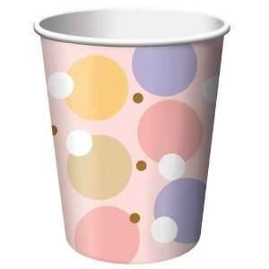  Tiny Toes Pink Baby Shower Hot Cold Cups: Kitchen & Dining