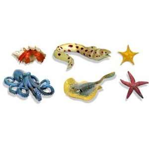   Blue Ribbon   Sea Critters Assorted 6 Piece Ornaments