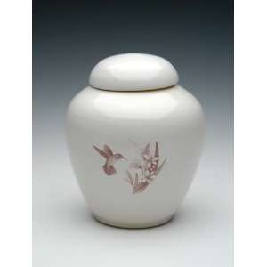  Hummingbird Ceramic Cremation Urn