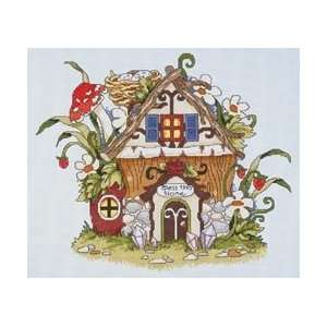  Janlynn Fairy House Counted Cross Stitch Kit 12 1/2X10 1 