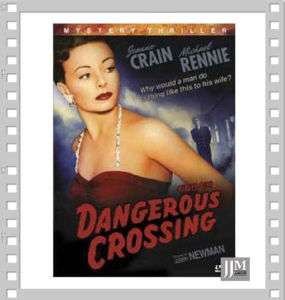 DANGEROUS CROSSING / Jeanne Crain / DVD NEW  
