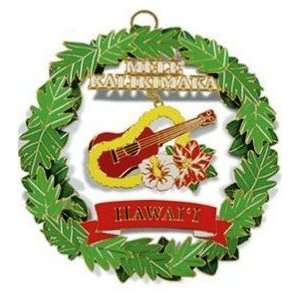  Hawaii Metal Christmas Ornament Ukulele: Everything Else