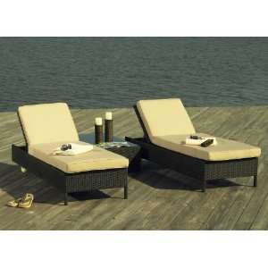  Outdoor Wicker Chaise South Hampton Style Patio, Lawn 