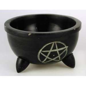  Pentagram Smudge Pot or Scrying Bowl