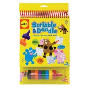  Panline/Alex Scribble and Doodle Activity Pad Office 