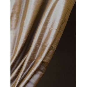    Taupe Grey Textured Solid Silk Curtain Swatch