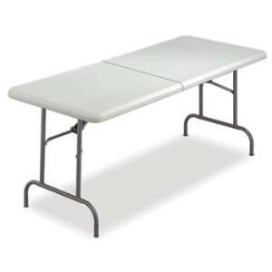  New   IndestrucTable TOO Bifold Resin Folding Table, 60w x 